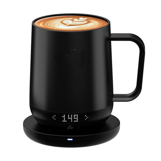 Hayins Temperature-Controlled, Self-Heating Coffee Mug (Black - 16 oz.)